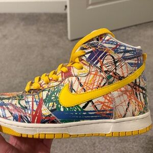 Nike Dunk Hi Premium QS GS “Scribble” 7Y